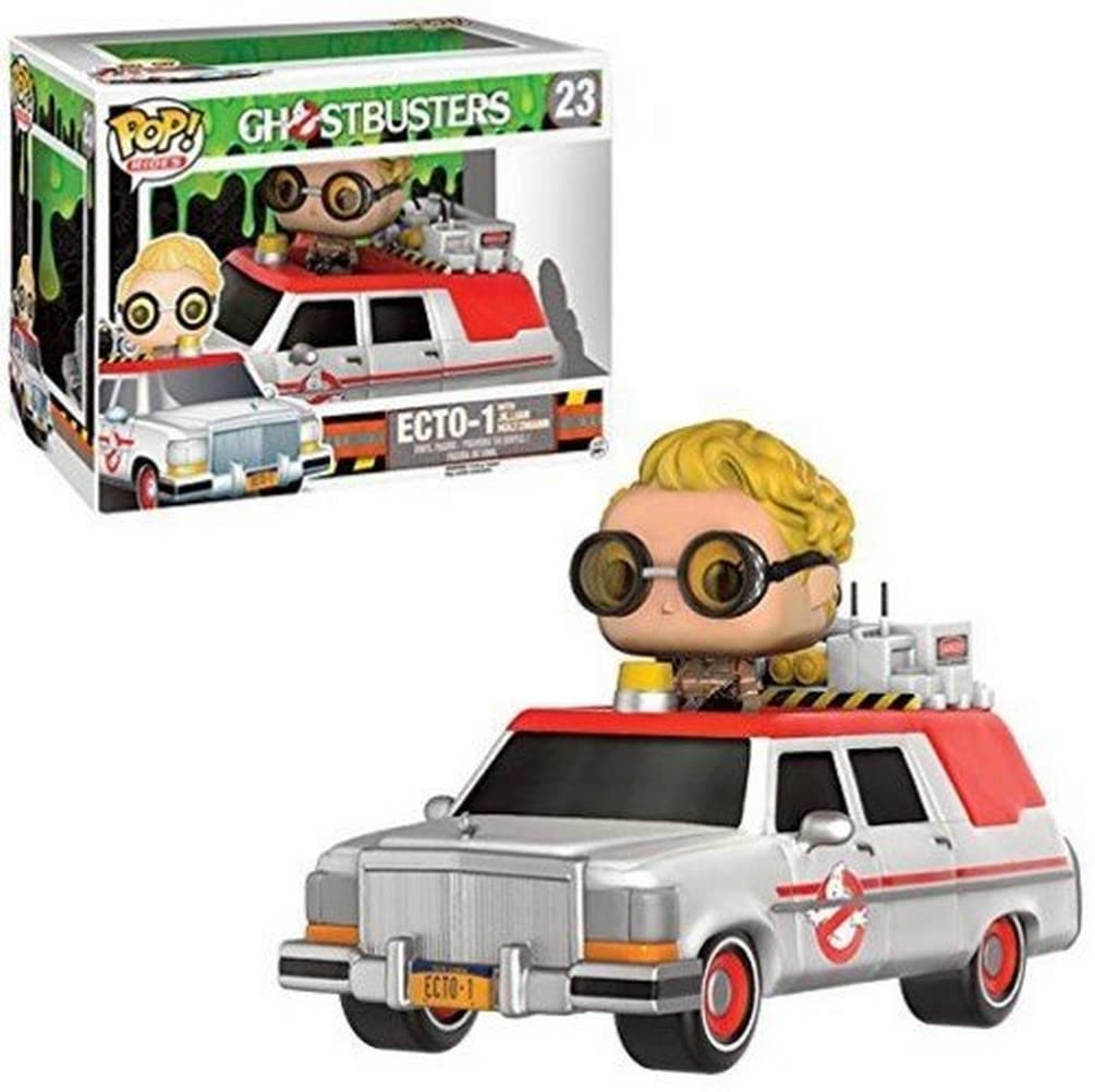Funko POP! Rides Ghostbusters 2016 - Ecto-1 Action Figure with Jillian Holtzmann
