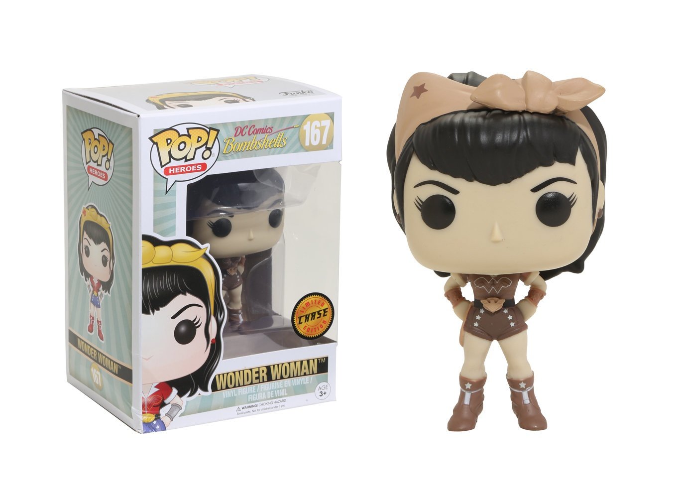 Funko POP! Heroes DC Comics Bombshells: Chase Wonder Woman #167