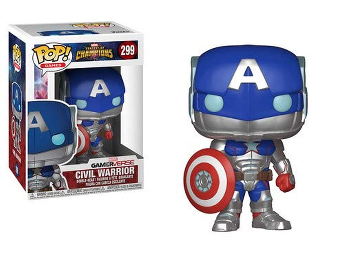 Funko POP! Games: Marvel - Contest of Champions - Civil Warrior