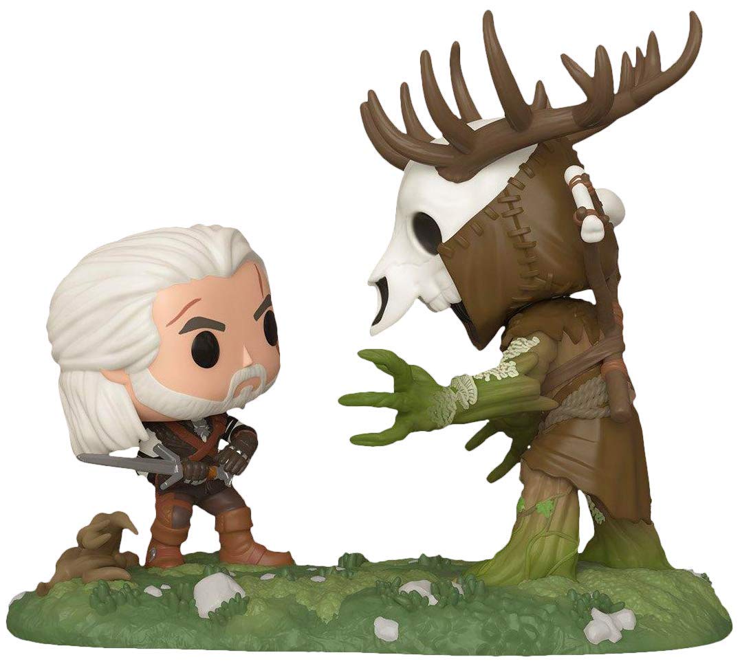 Funko POP! Games The Witcher III Wild Hunt Geralt Vs Leshen Insider Club Exclusive Game Moment