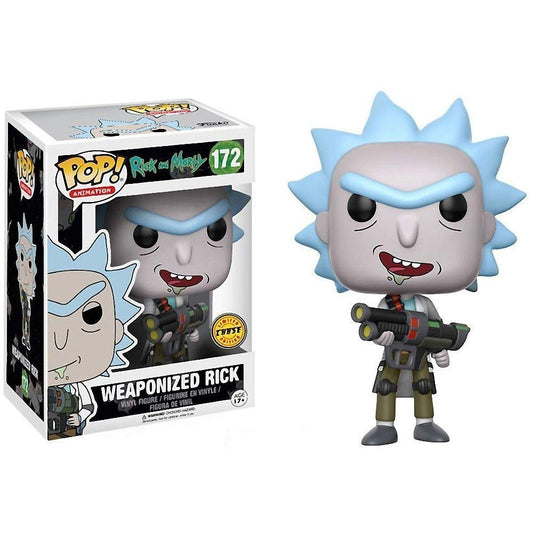 Funko POP! Animation Rick and Morty CHASE Weaponized Rick #172