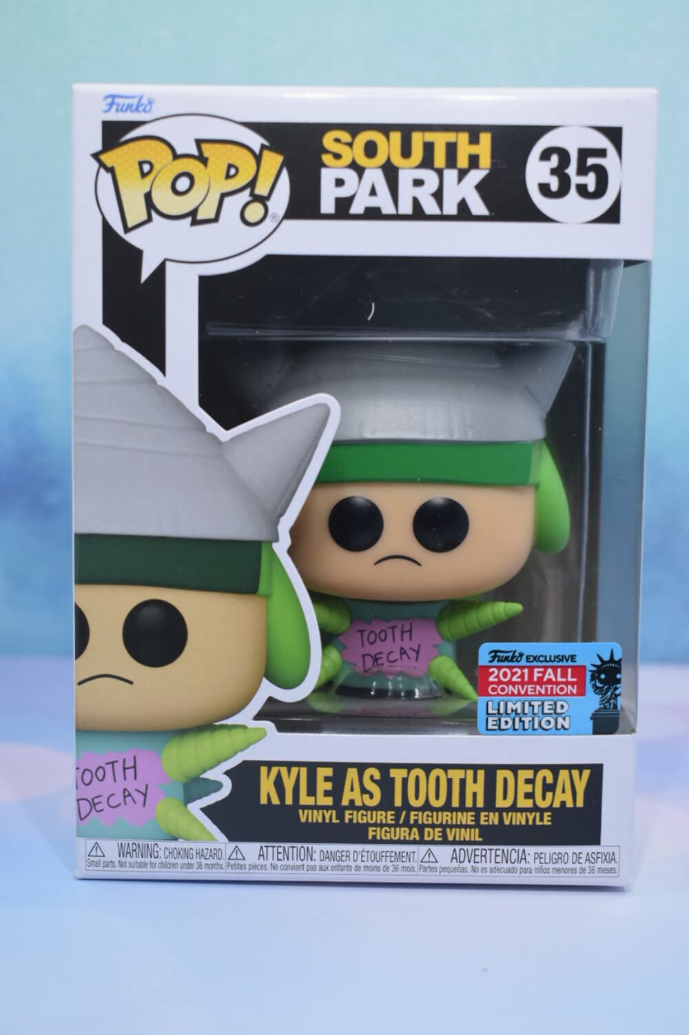 Funko POP! South Park Kyle as Tooth Decay 2021 Fall Convention Vinyl Figure (35)
