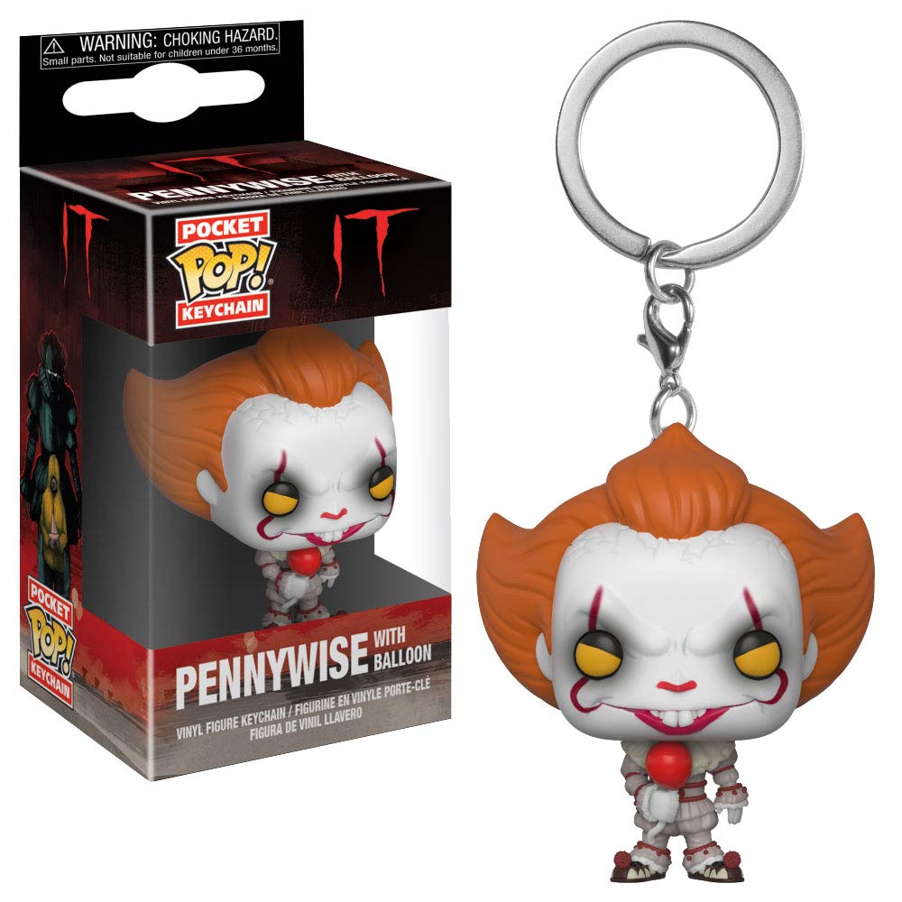 Funko POP! Keychain: Horror It - Pennywise with Balloon Collectible Figure, Multicolor
