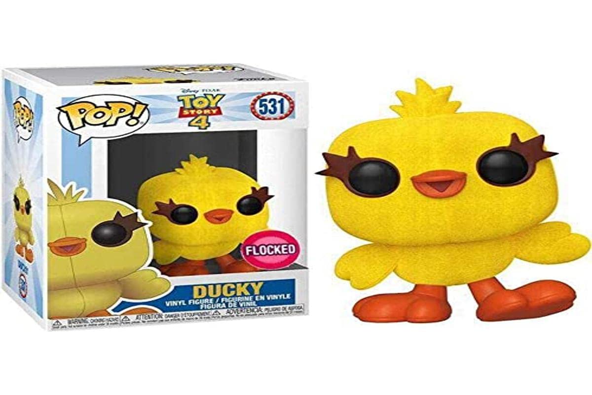 Funko POP! Disney: Story 4 - Ducky (Flocked) Exclusive
