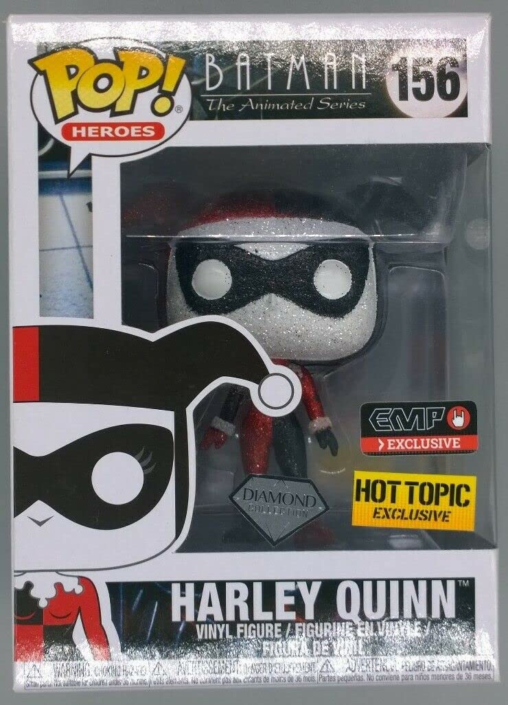 Funko POP! DC Heroes Batman The Animated Series Harley Quinn #156 (Diamond Collection)