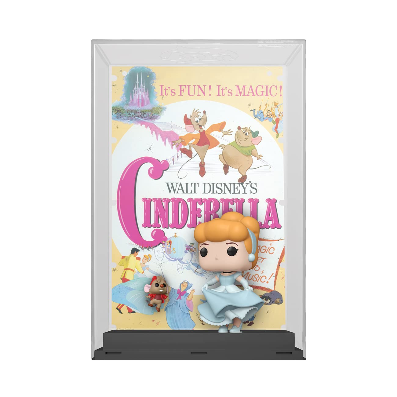 Funko POP! Movie Poster: Disney 100 - Cinderella, Cinderella with Jaq
