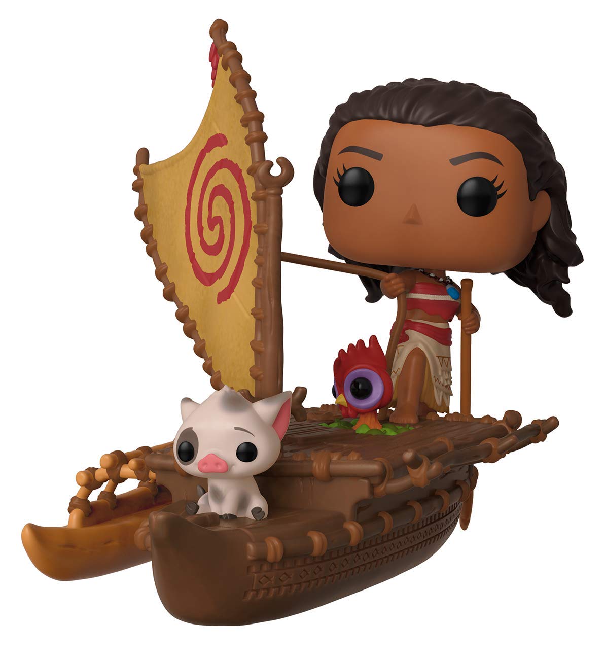 Funko POP! Rides Disney Moana & Pua on Boat #62 Summer Convention Shared Exclusive