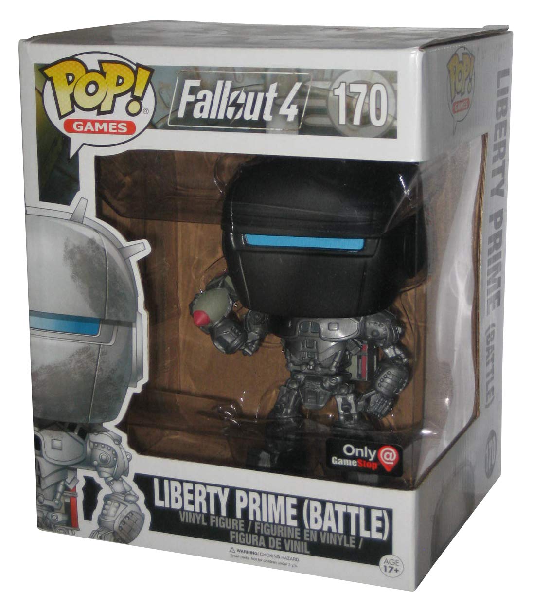 Funko POP! Games Fallout 4 Liberty Prime (Battle) Exclusive 6 inch Super Sized Pop #170