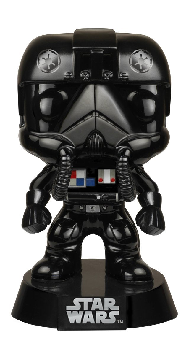 Funko POP! Star Wars Black Chrome Tie-Fighter Pilot NYCC Exclusive