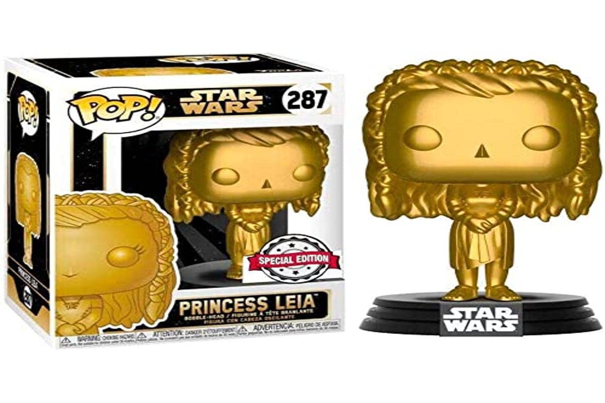 Funko POP! Star Wars Princess Leia Gold #287 Exclusive