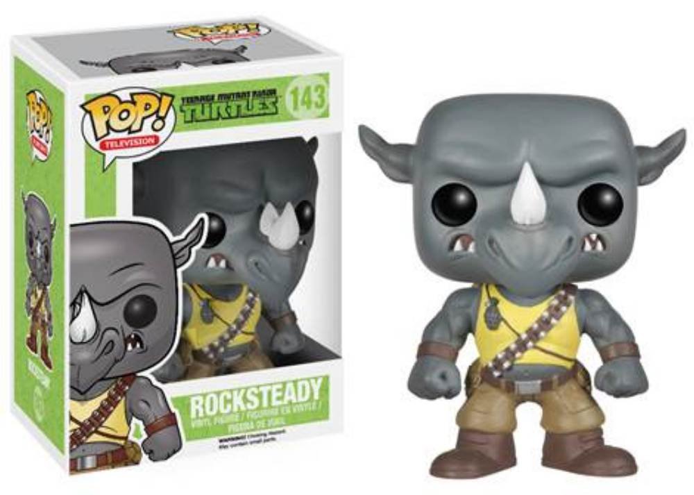 Funko POP! Television Teenage Mutant Ninja Turtles Rocksteady #143