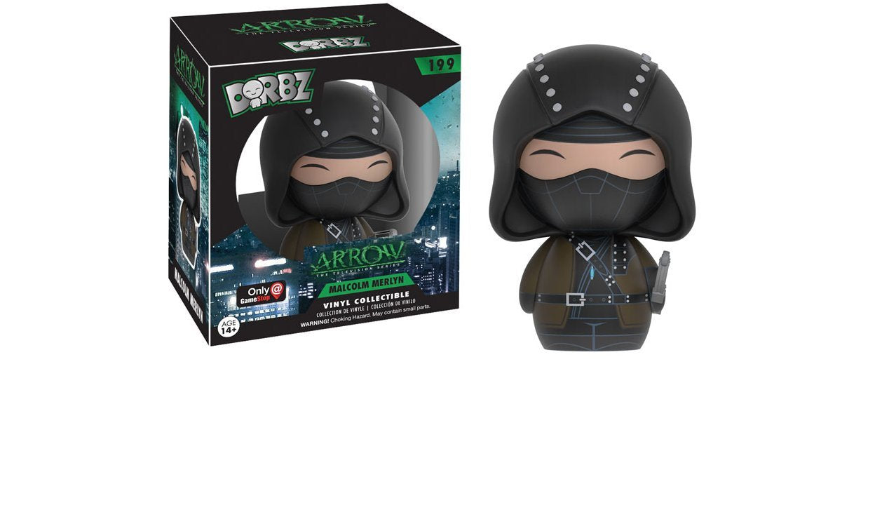Funko Dorbz Arrow Malcolm Merlyn GameStop Exclusive #199