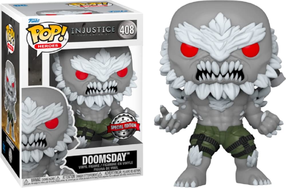 Funko POP! Heroes Injustice God Among Us Doomsday #408 Exclusive