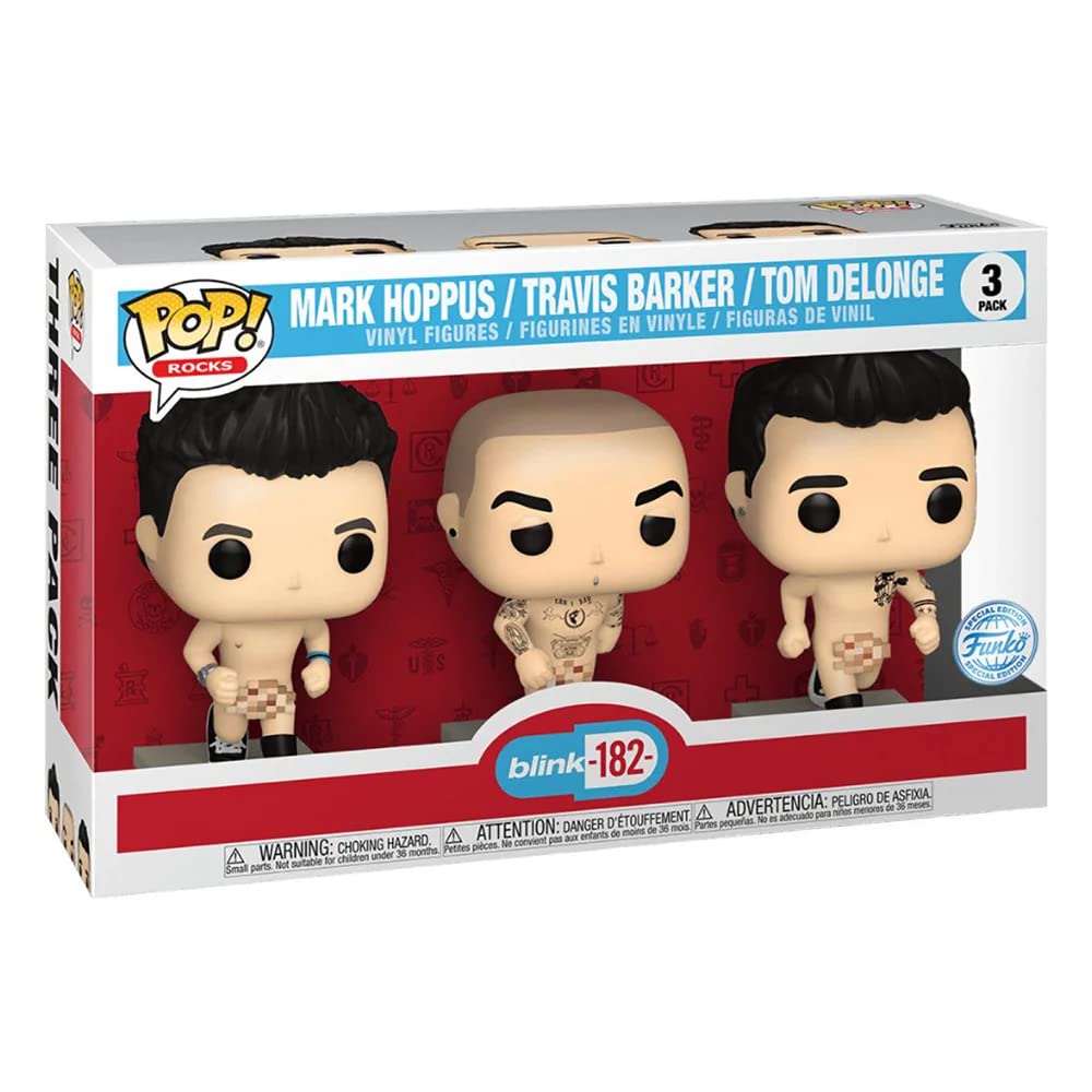 Funko POP! Rocks Blink-182 What's My Age Again? 3-Pack Exclusive