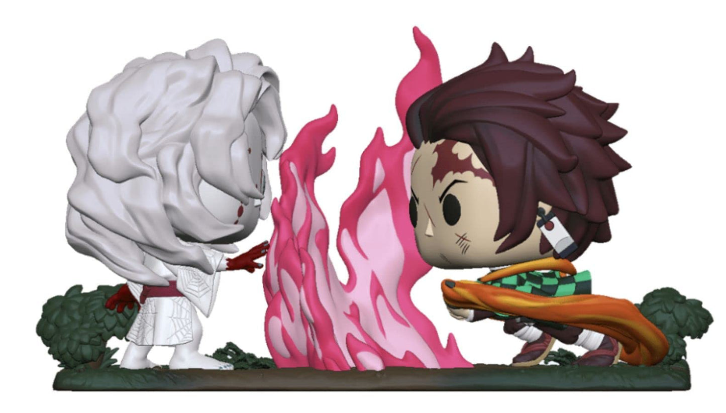 Funko POP! Moment Demon Slayer Tanjiro vs. Rui