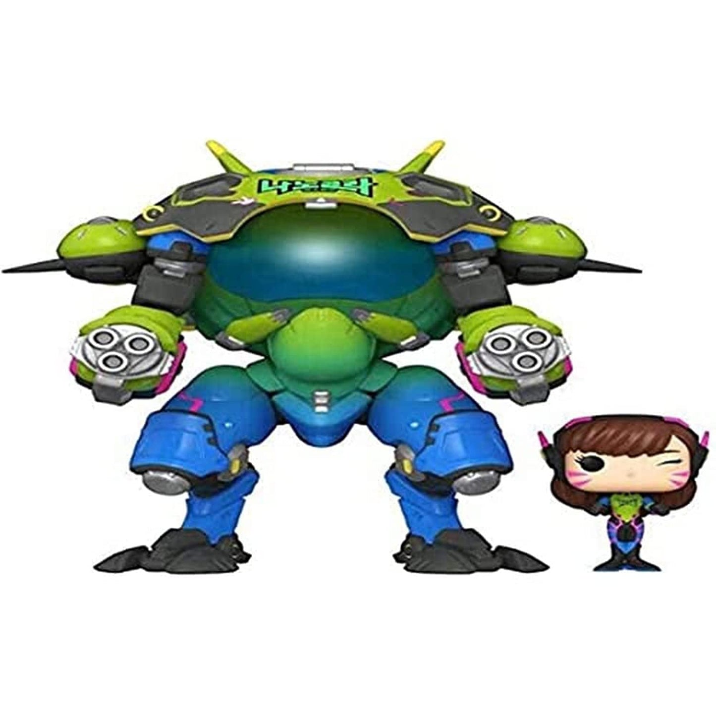 Funko POP! Games Overwatch 6 Inch D.Va with Meka Nano #177 Exclusive