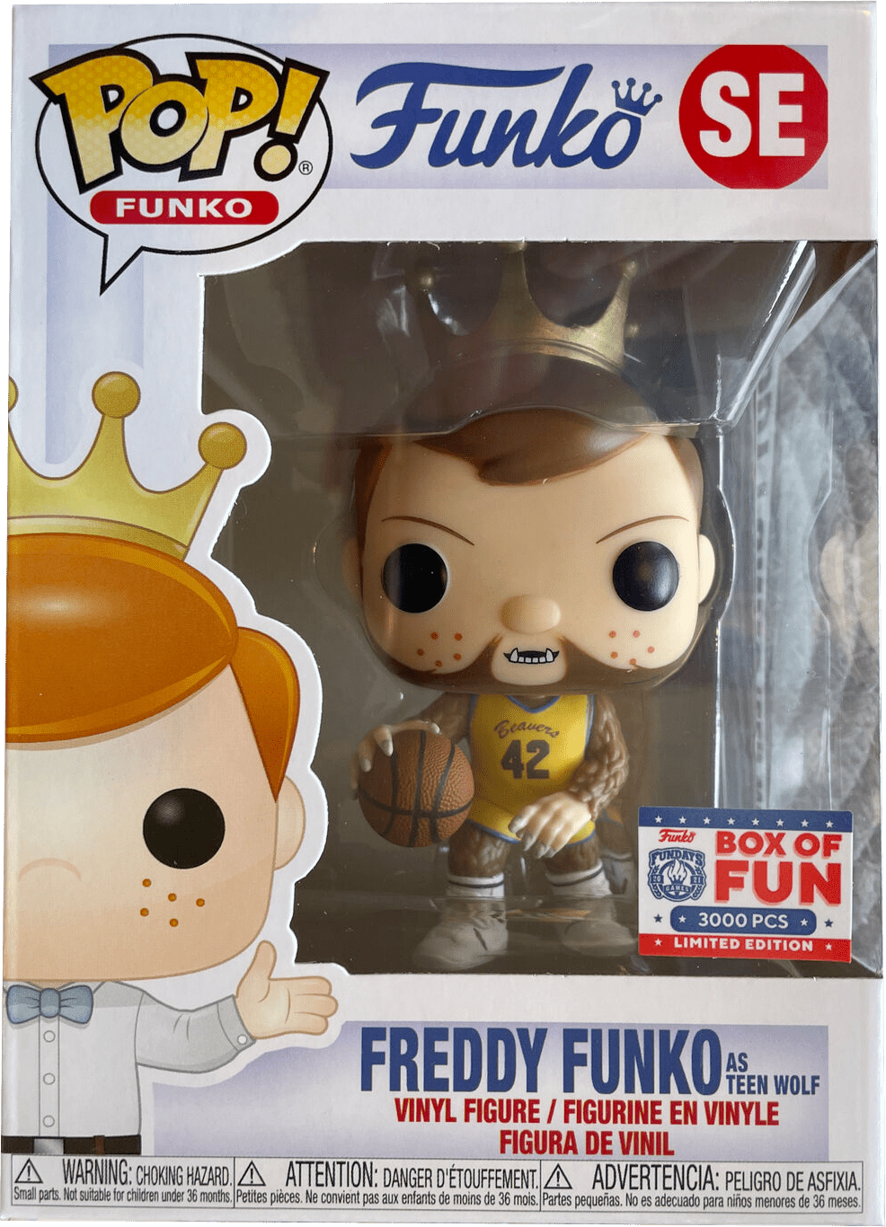 Funko POP! Fundays Freddy Funko as Teen Wolf SE LE 3000 Exclusive