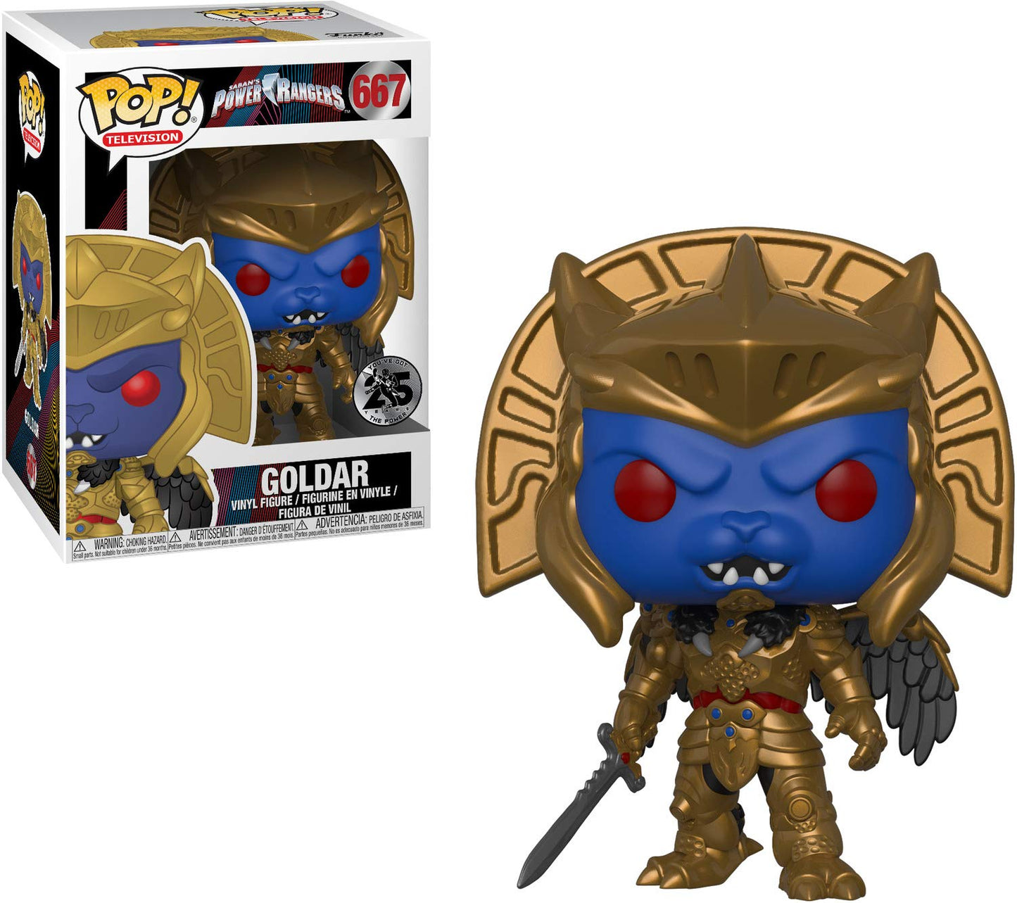 Funko POP! Television Power Rangers Goldar #667