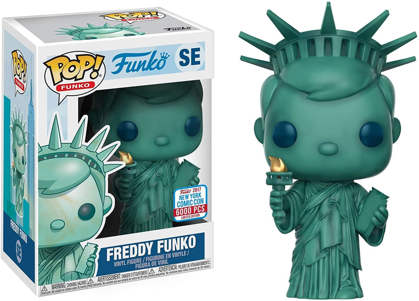 Funko POP! Liberty Freddy Special Edition Fall Convention Exclusive Limited Edition 6000 Pieces