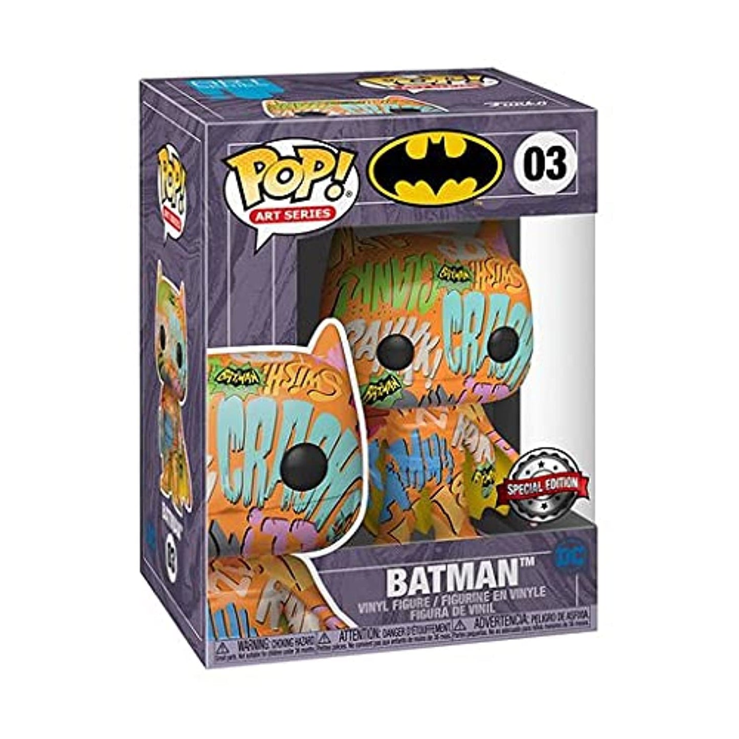Funko POP! Art Series #03 Batman Target Exclusive with Hard Stack Protector