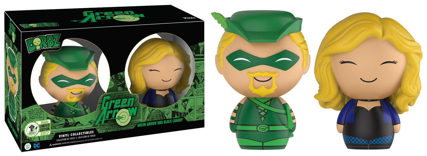 Funko Dorbz DC Comics Green Arrow and Black Canary 2 pack (2017 ECCC Exclusive)
