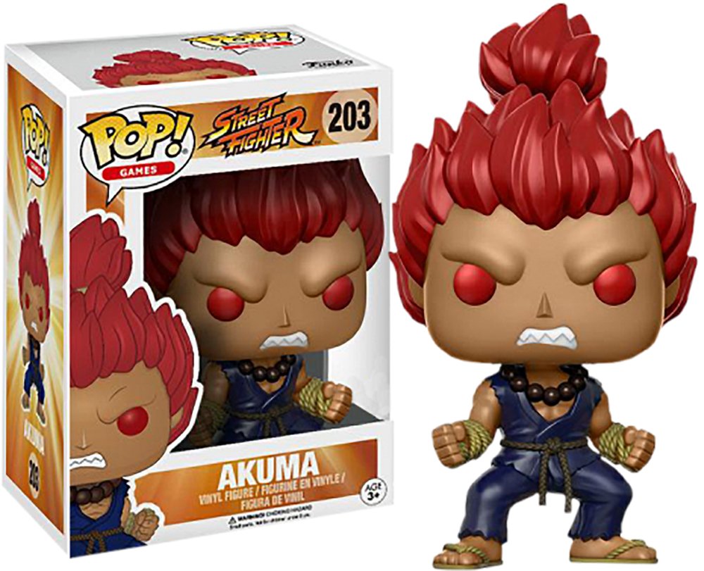 Funko POP! Games Street Figher Akuma #203 Exclusive