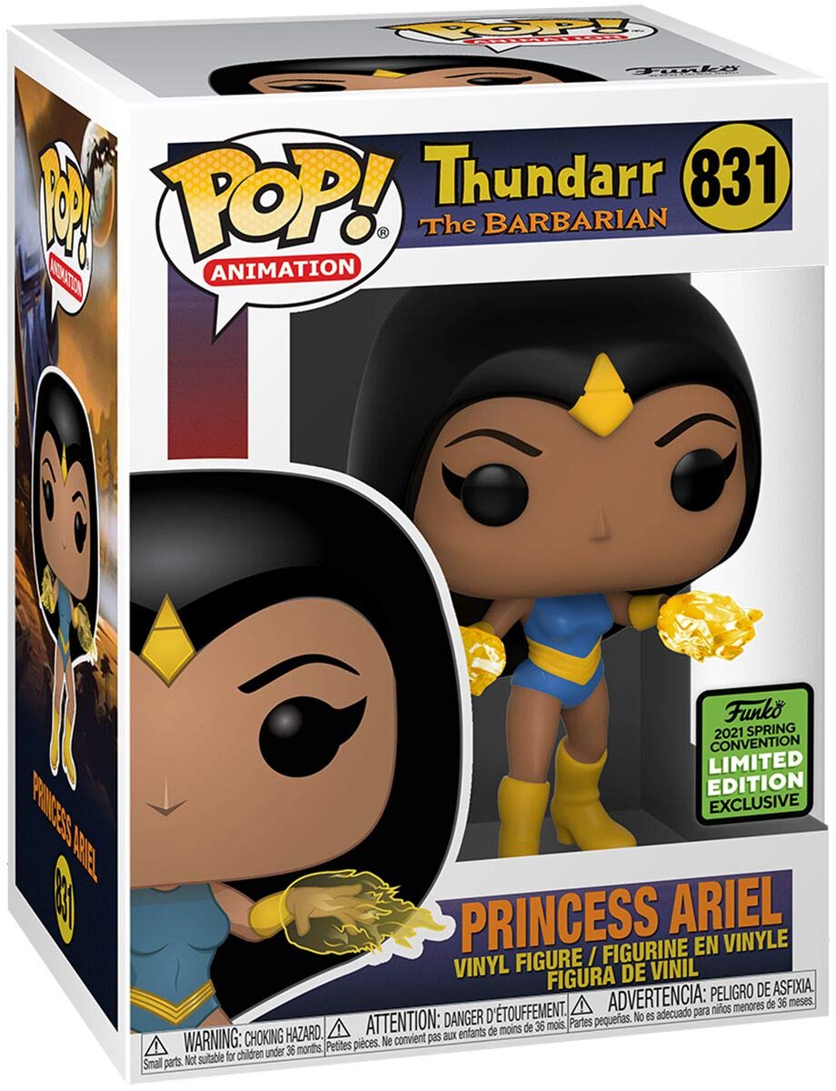 Funko POP! Animation Thundarr The Barbarian Princess Ariel #831 Spring Convention SHARED Exclusive