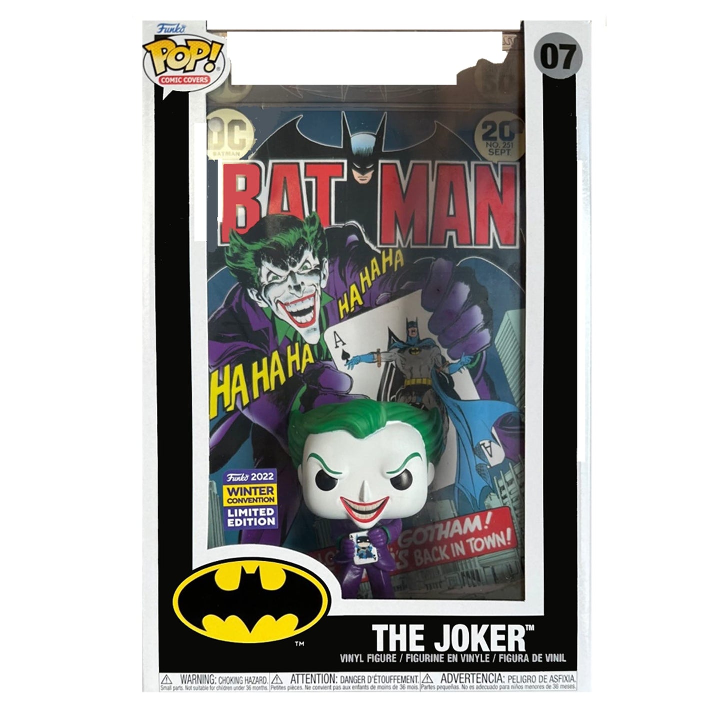 Funko POP! Comic Covers DC The Joker #07
