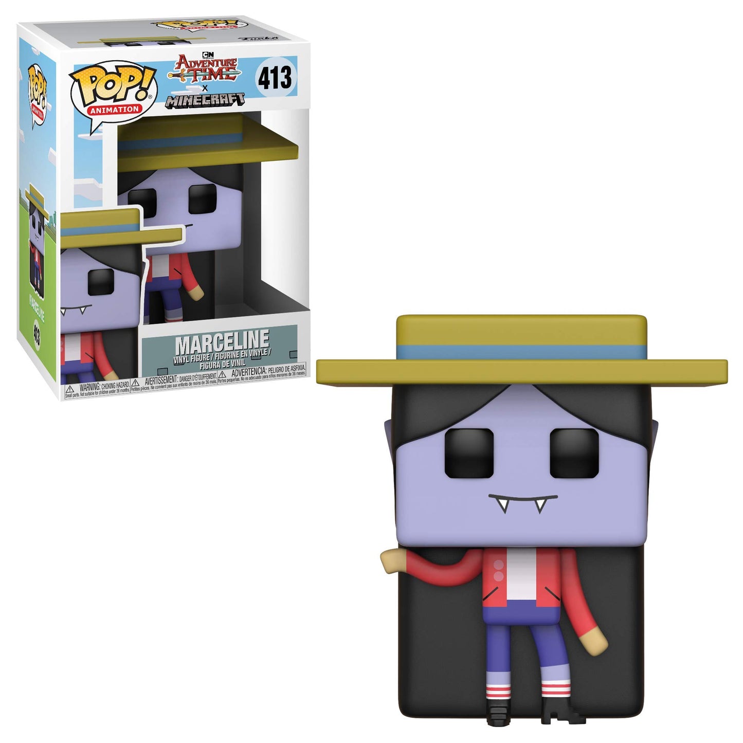 Funko POP! Television Adventure Time Minecraft Marceline Collectible Figure