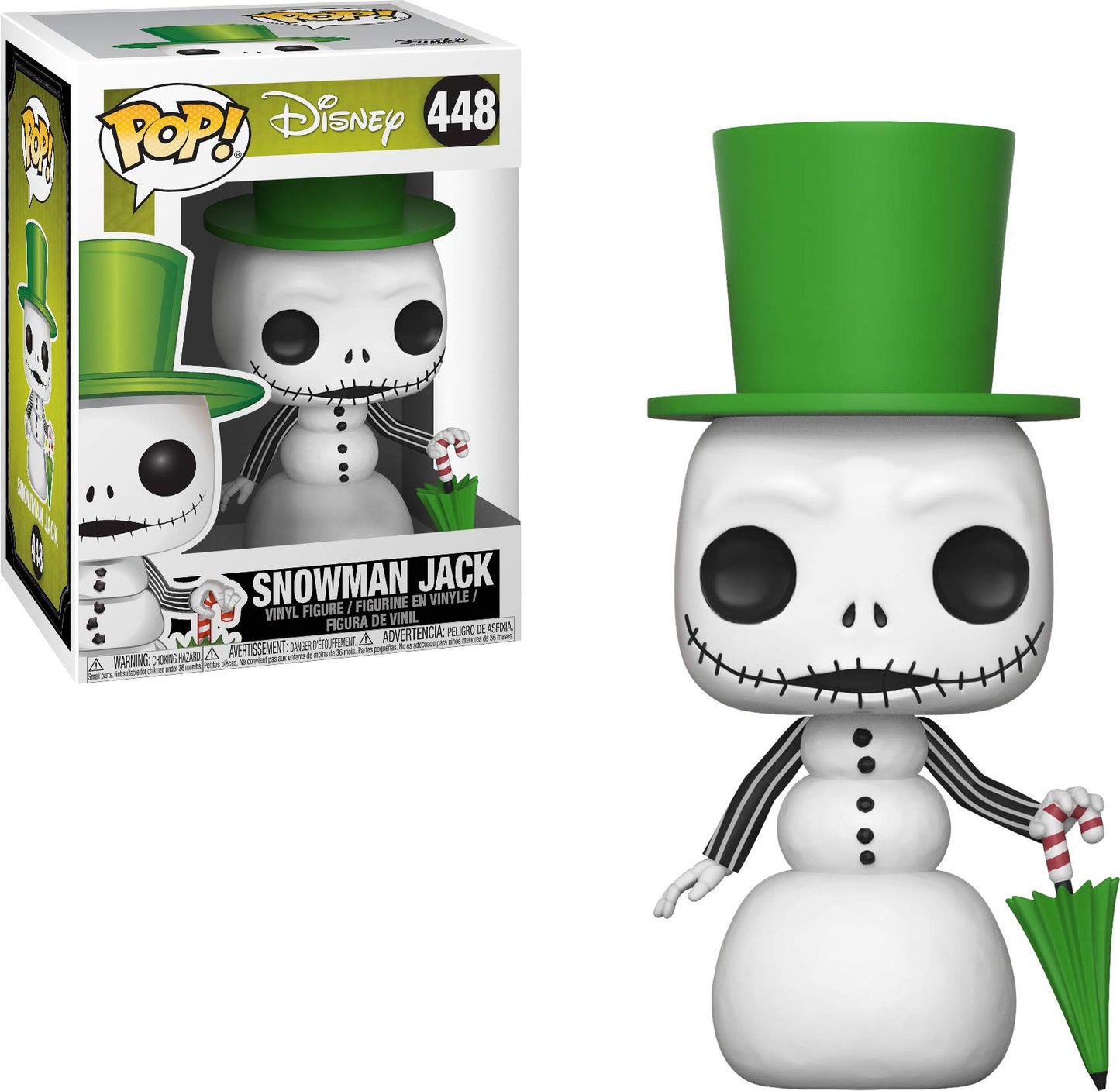 Funko POP! Disney Nightmare Before Christmas Snowman Jack Skellington #448
