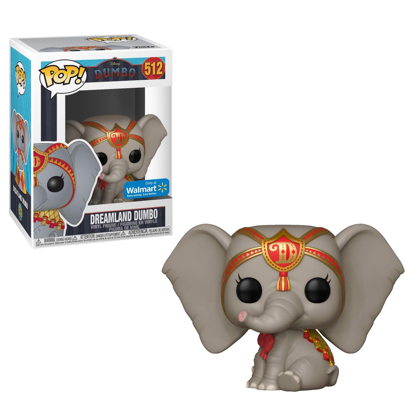 Funko POP! Disney Dumbo (Live) Red Dreamland Dumbo (Exclusive)
