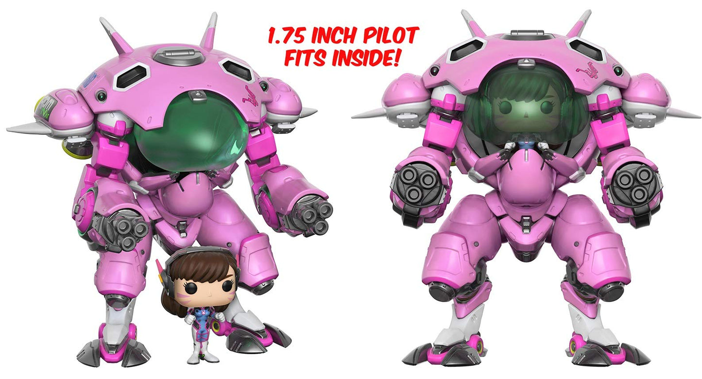 Funko POP! Games Overwatch 6 Inch D.VA & Meka #177