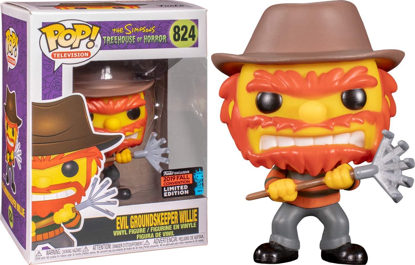 Funko POP! Animation Simpsons Evil Groundskeeper Willie, Fall Convention Exclusive