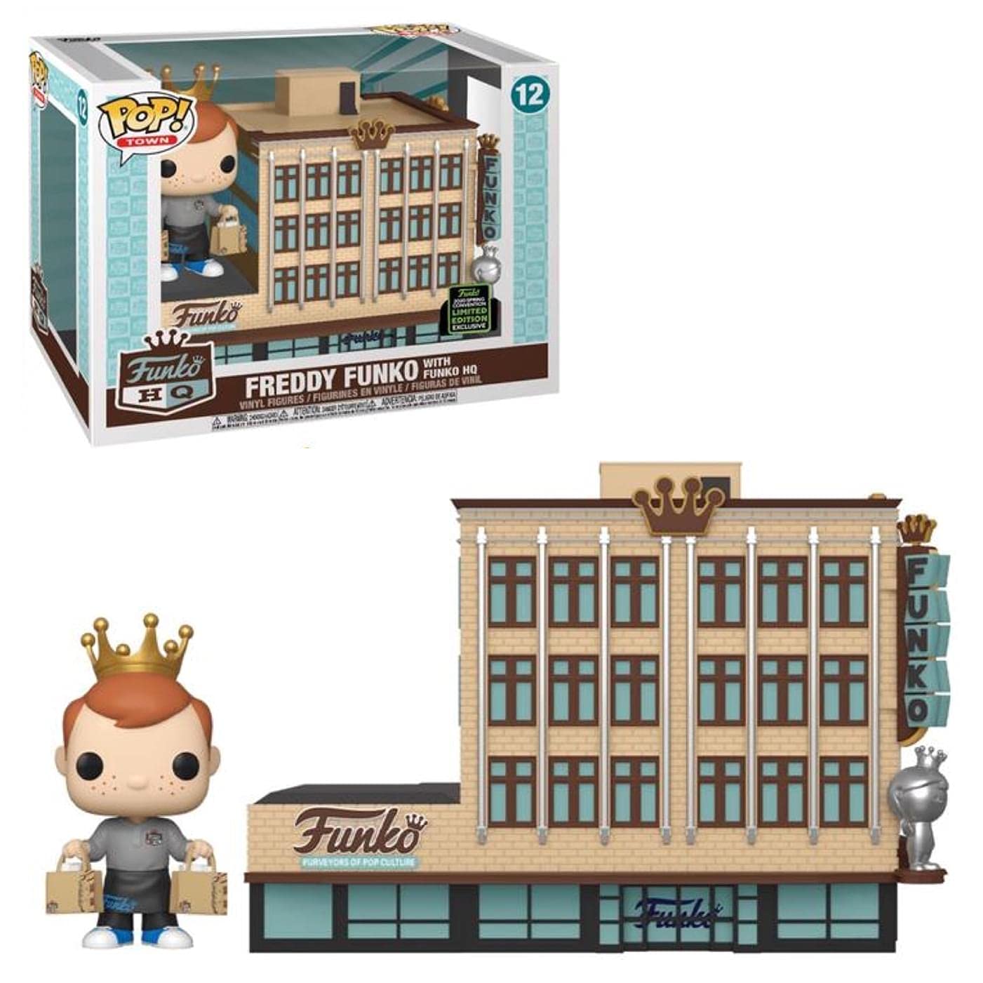 Funko POP! Town Freddy Funko with Funko HQ #12 Spring 2020 SHARED Limited Edition Exclusive