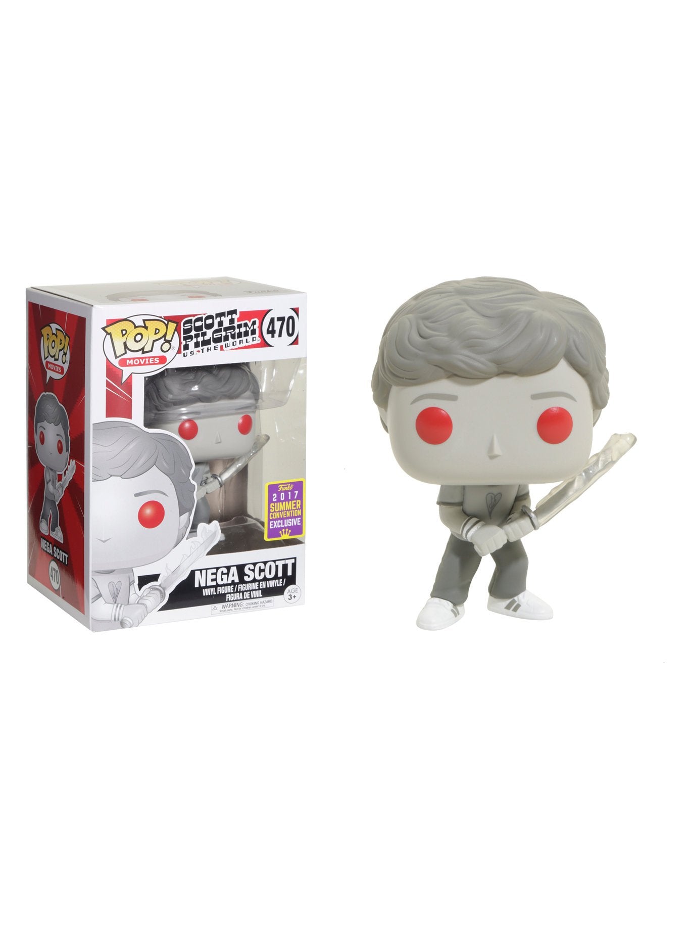 Funko POP! Movies Scott Pilgrim vs.The World Nega Scott #470 2017 Summer Convention Exclusive