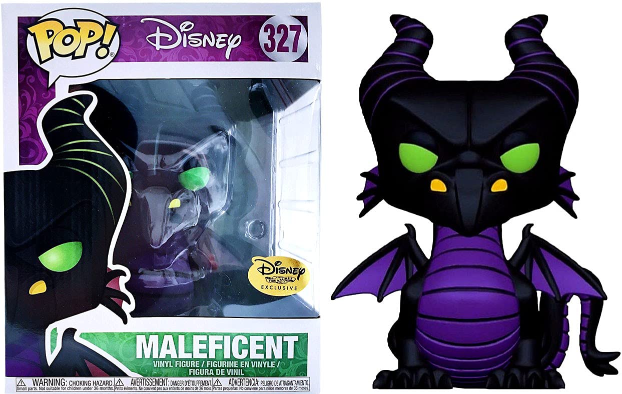Funko POP! Disney Treasures Haunted Forest 6 Inch Maleficent Dragon #327 Exclusive
