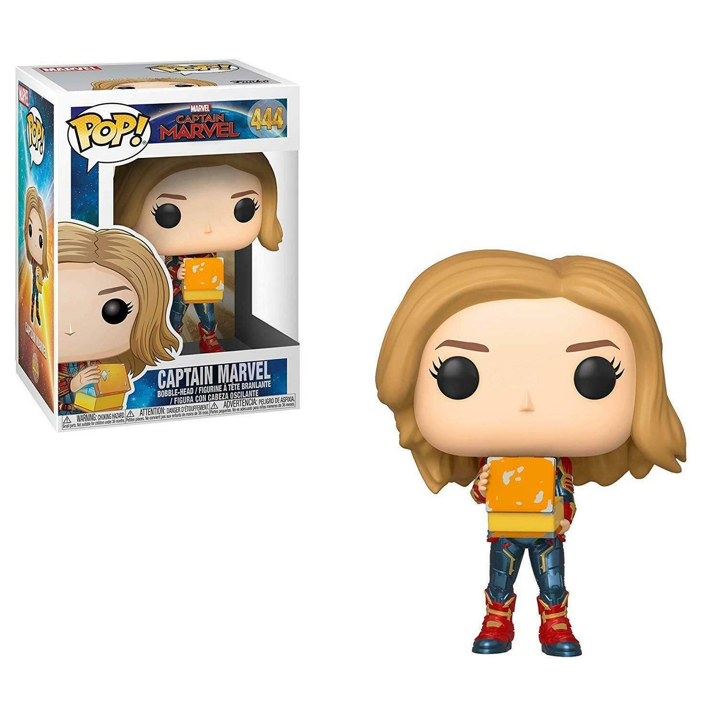 Funko POP! Marvel Captain Marvel Captain Marvel Holding Lunchbox