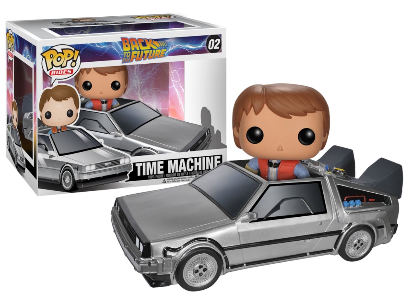 Funko POP! Rides Back to The Future - Delorean