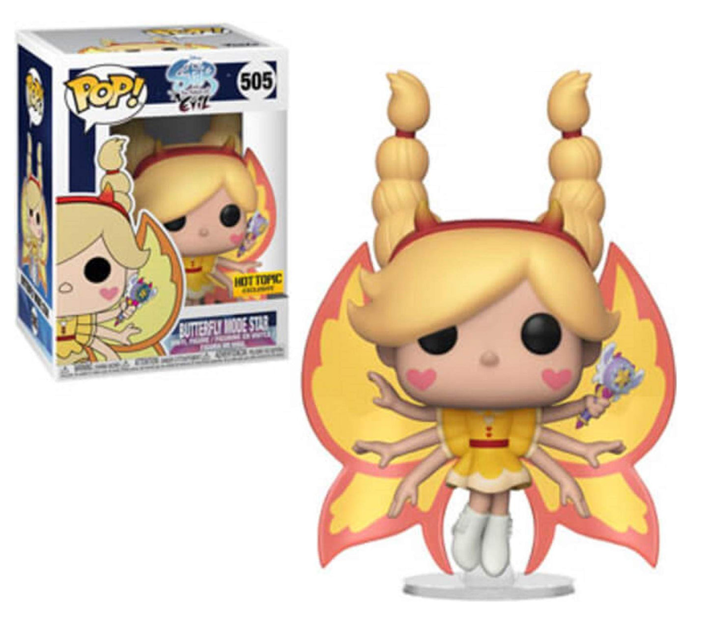 Funko POP! Disney Star vs The Forces of Evil Butterfly Mode Star Exclusive