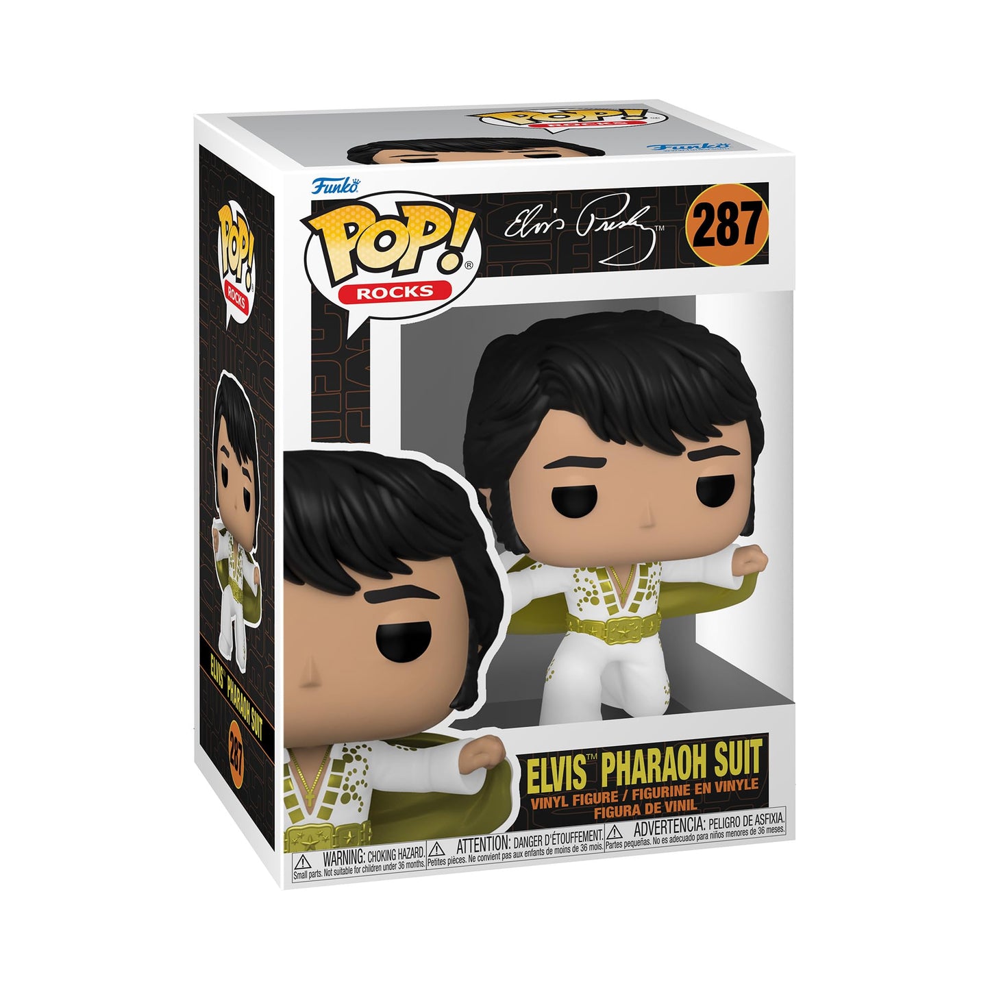 Funko POP! Rocks Elvis Presley in Pharaoh Suit #287