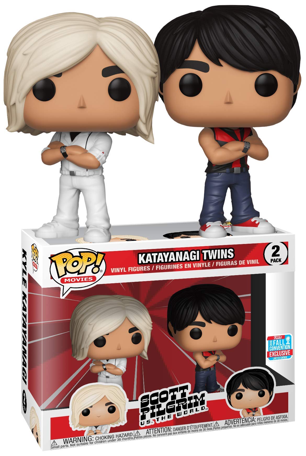 Funko POP! Movies Scott Pilgrim Katayanagi Twins 2018 NYCC Fall Convention Exclusive