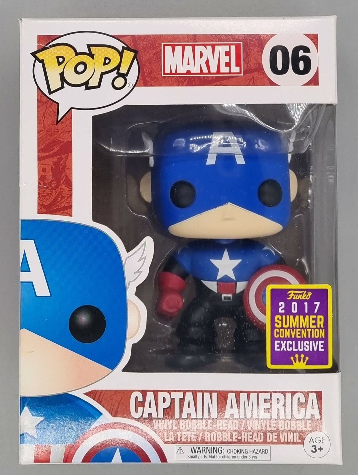Funko POP! Captain America Bucky Barnes #06 (2017 Summer Convention Exclusive)