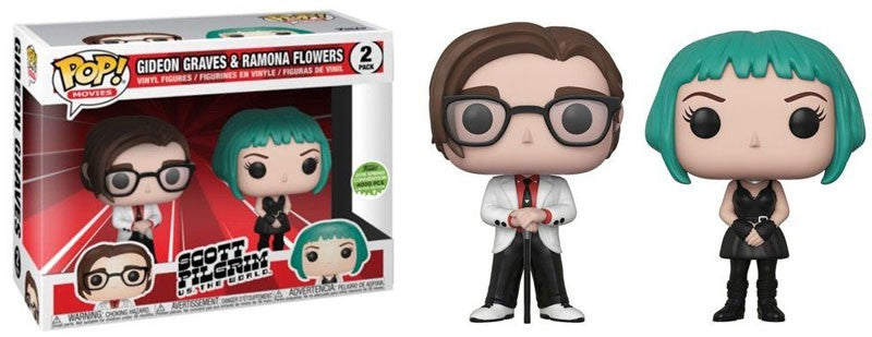 Funko POP! Movies: Scott Pilgrim Vs. The World - Gideon Graves and Ramona Flowers LE 4000 Exclusive