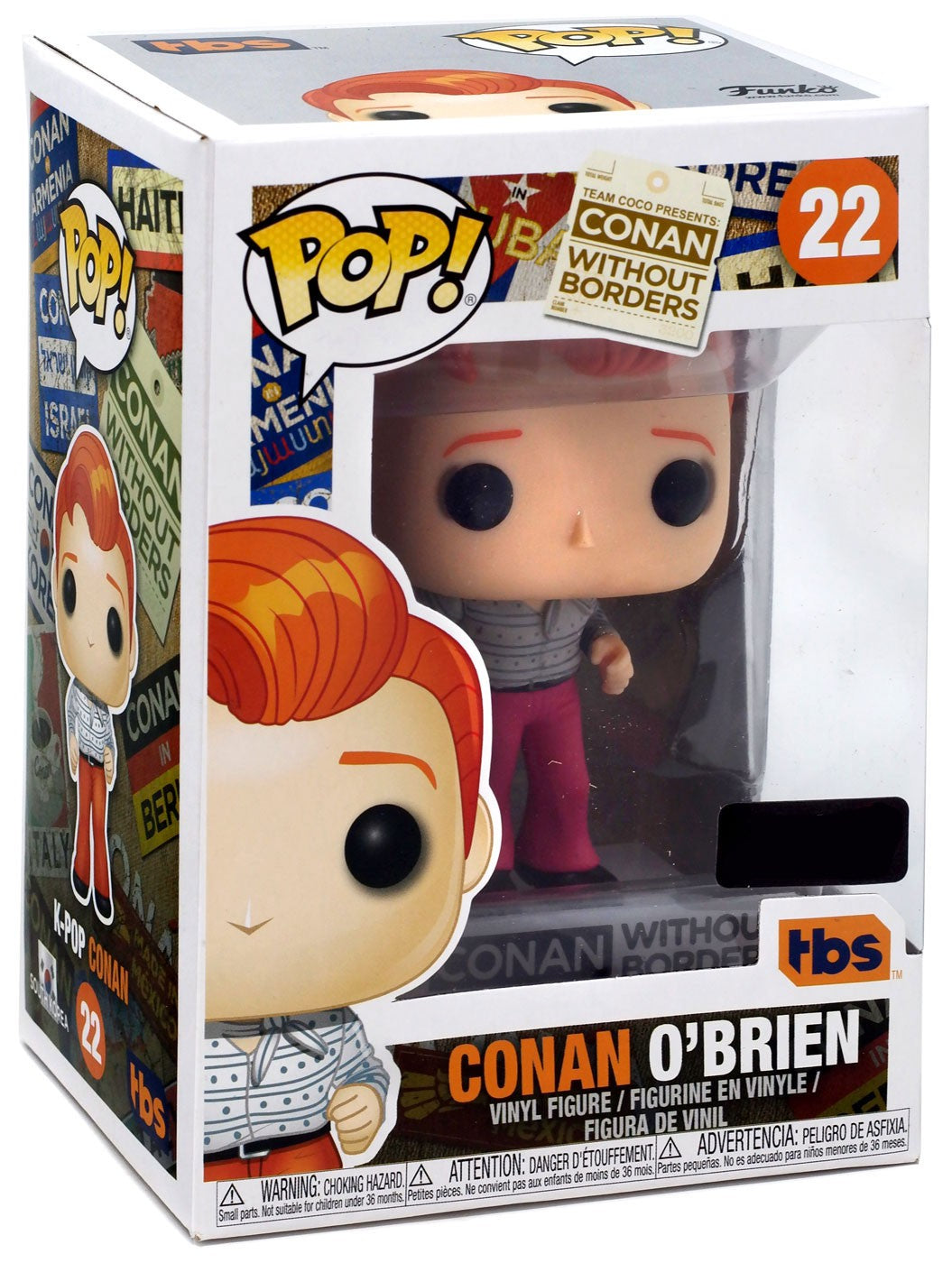 Funko POP! Conan O'Brien (Exclusive) K Conan Without Borders #22 TBS
