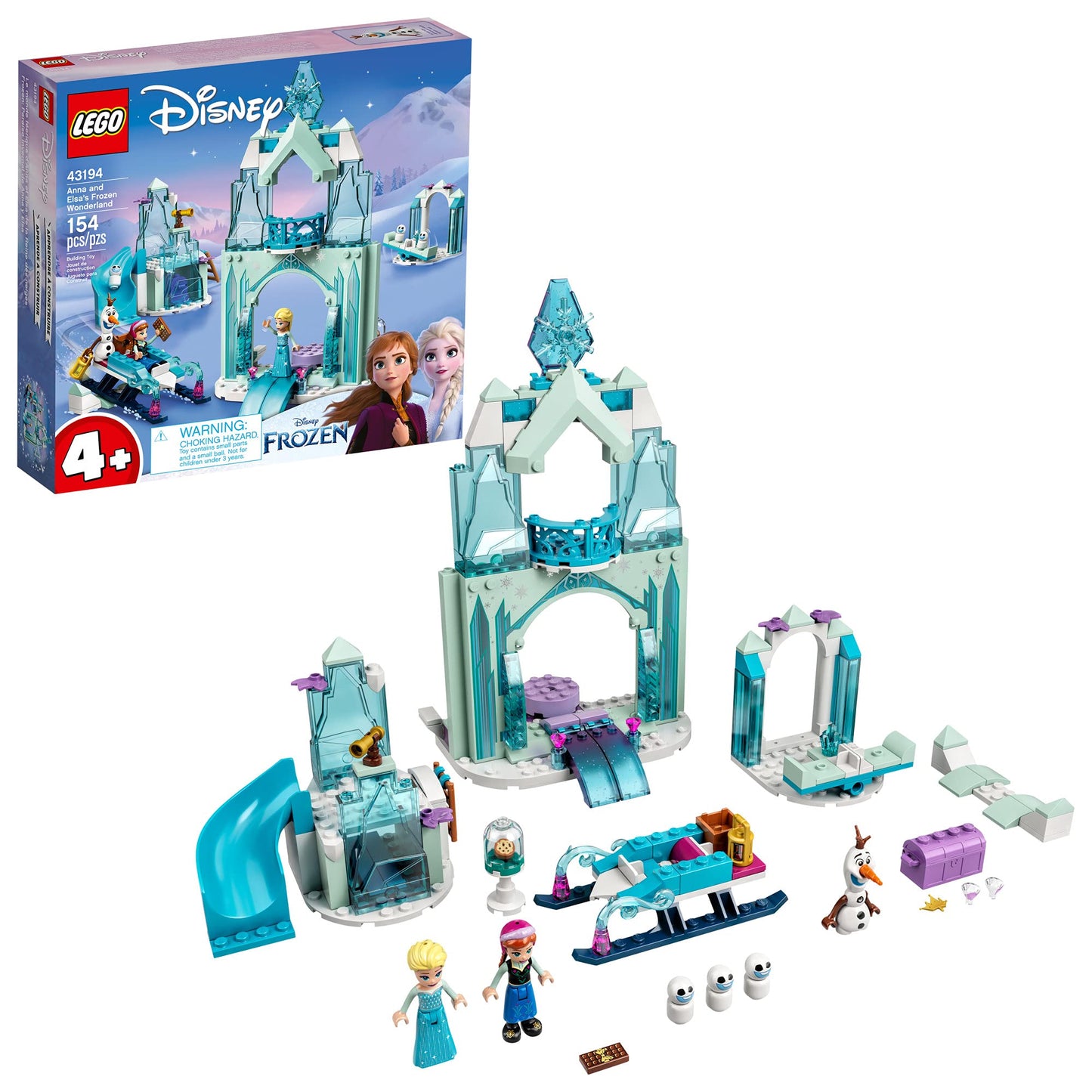 LEGO Disney Anna and Elsa’s Frozen Wonderland 43194