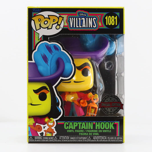 Funko POP! Disney Villains Captain Hook #1081 [Blacklight] Exclusive