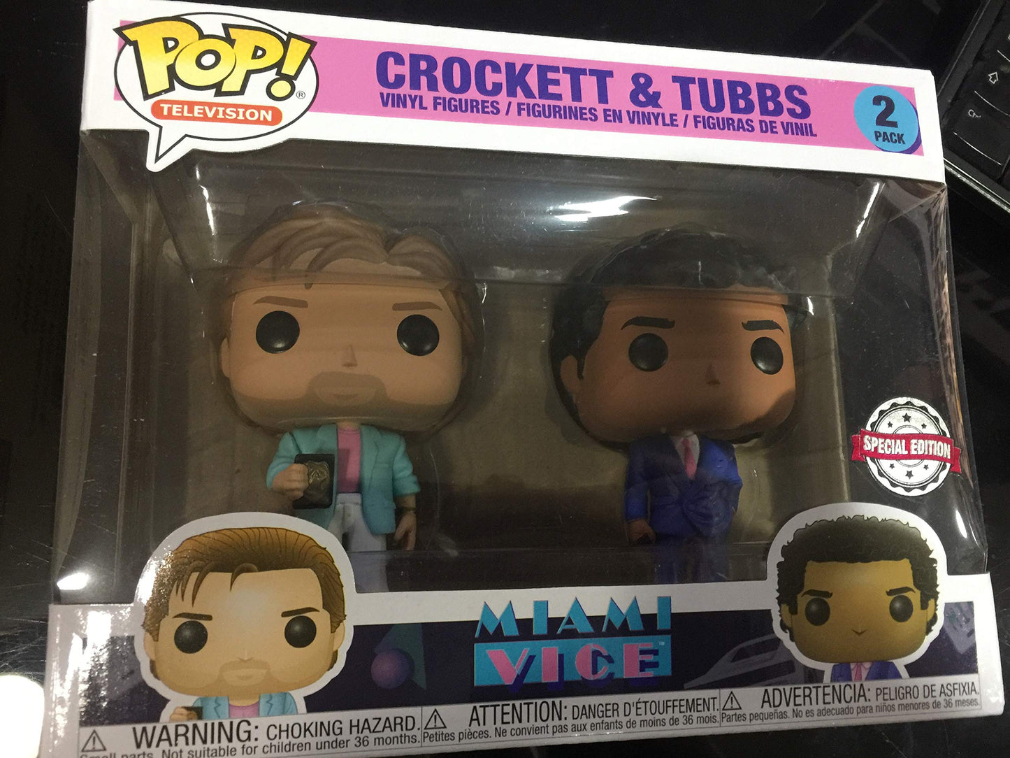 Funko POP! Television Miami Vice Crockett & Tubbs 2-Pack Exclusive