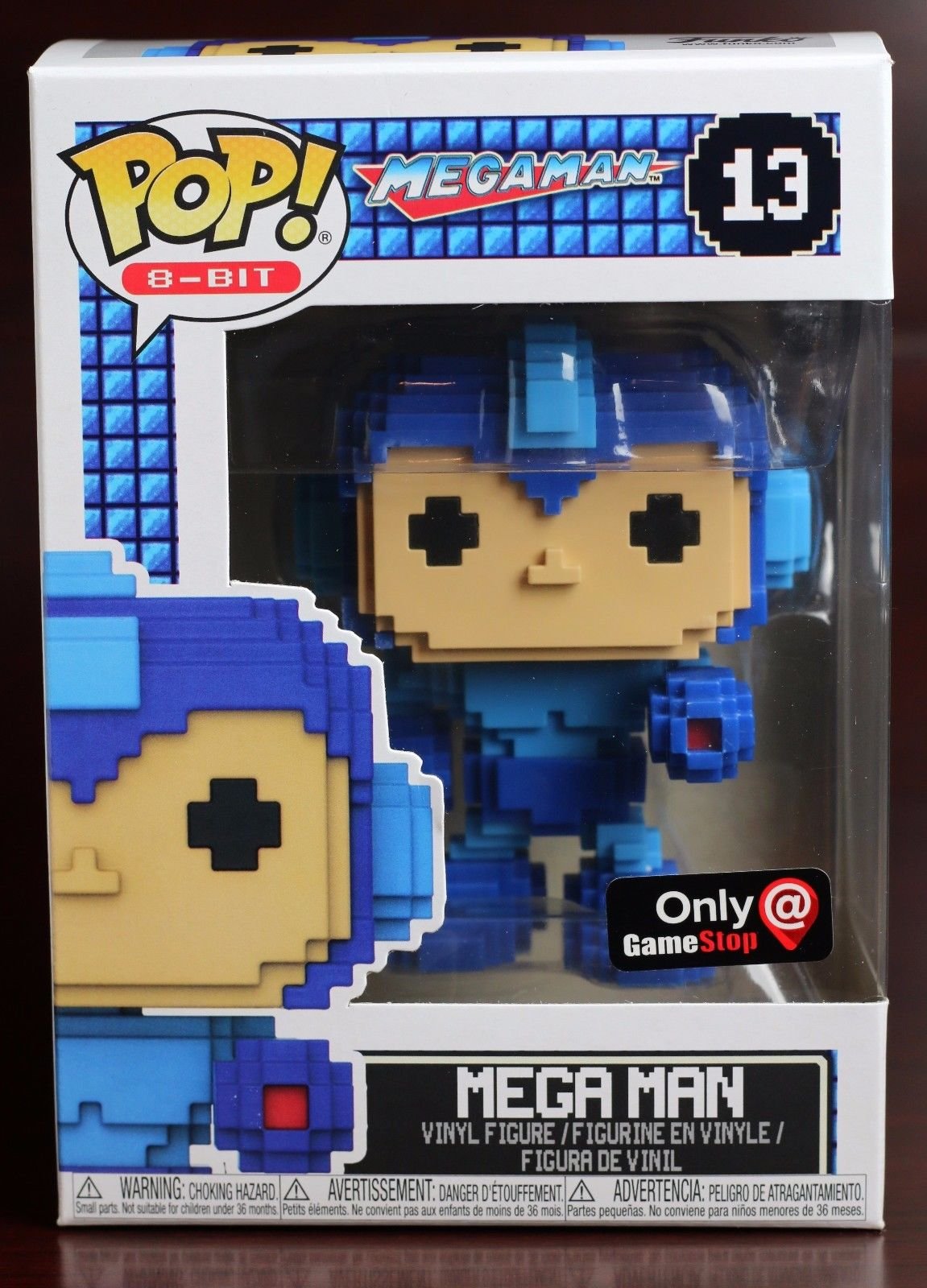 Funko POP! Mega Man 8 Bit #13 GameStop Exclusive