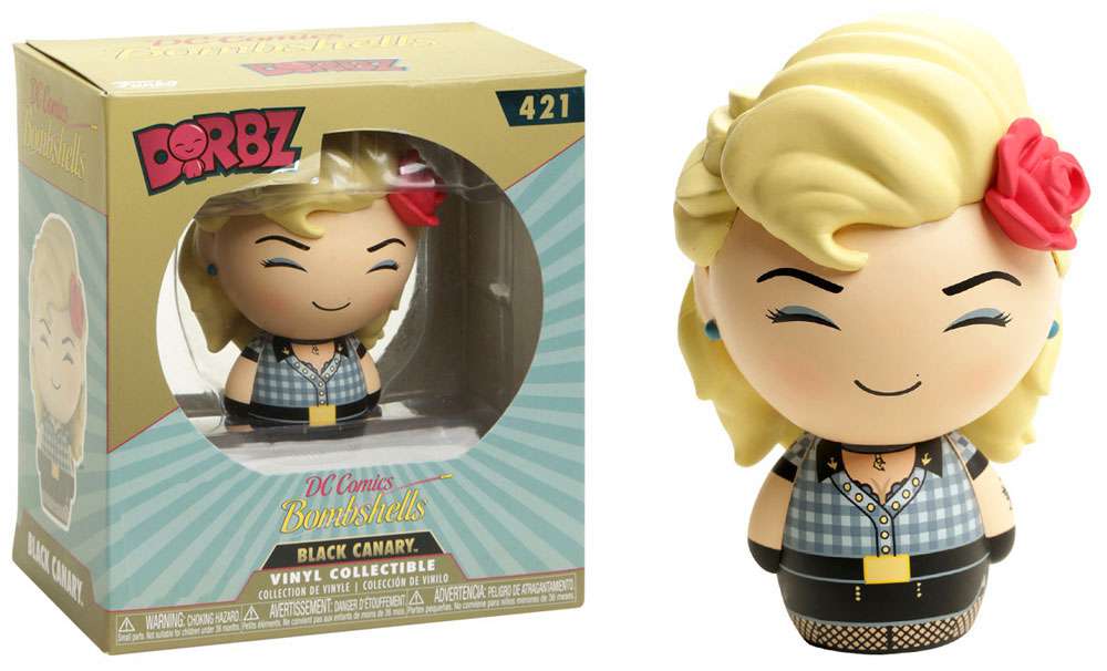 Funko Dorbz DC Bombshells Black Canary #421 Exclusive