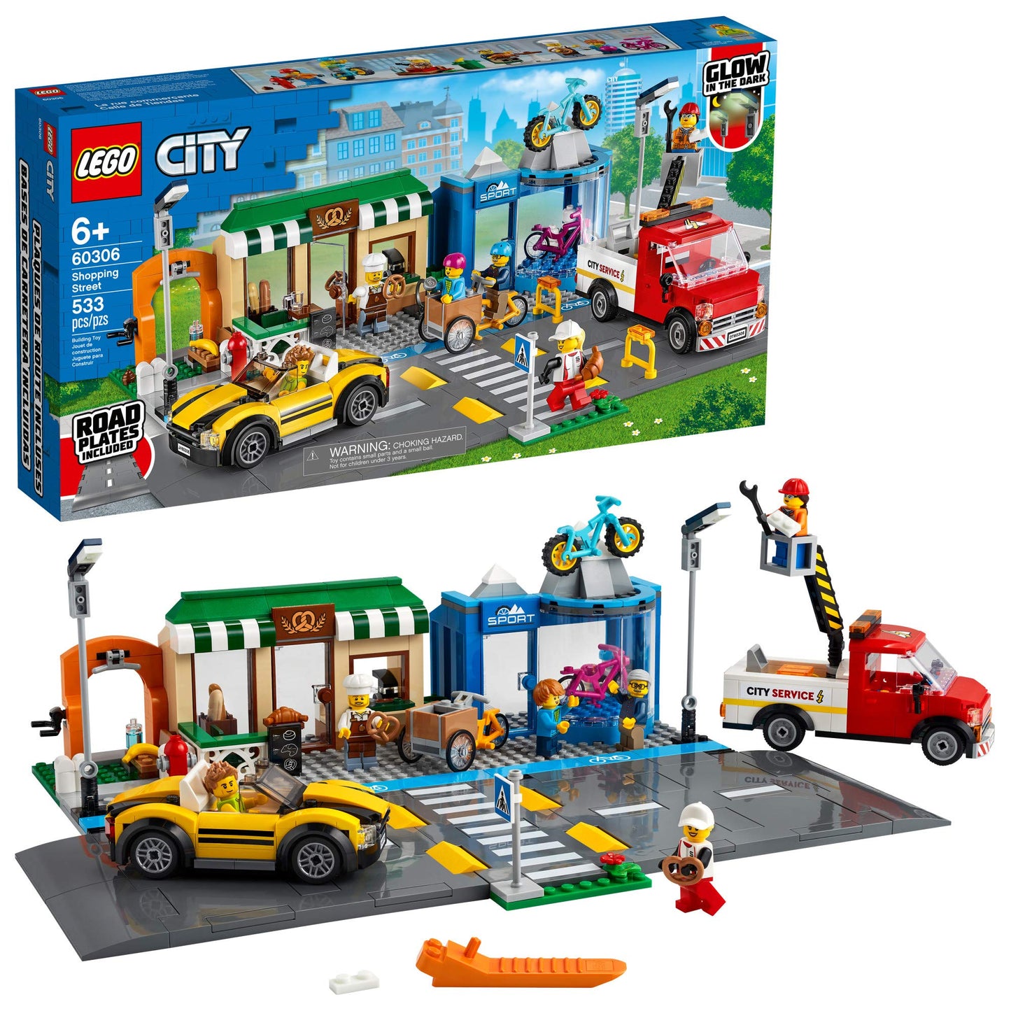 LEGO City Shopping Street 60306